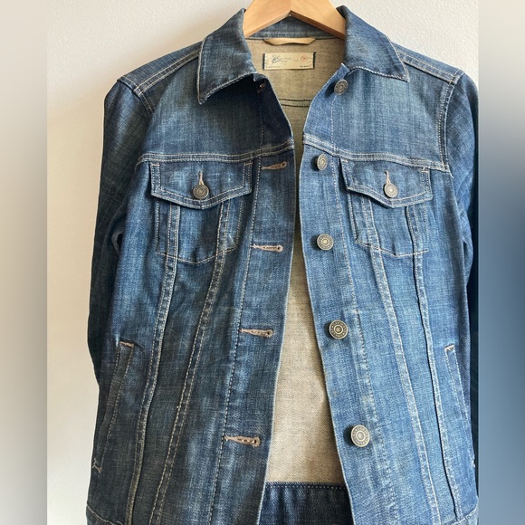 Medium Blue Sturdy Jean Denim Jacket - Picture 2 of 5